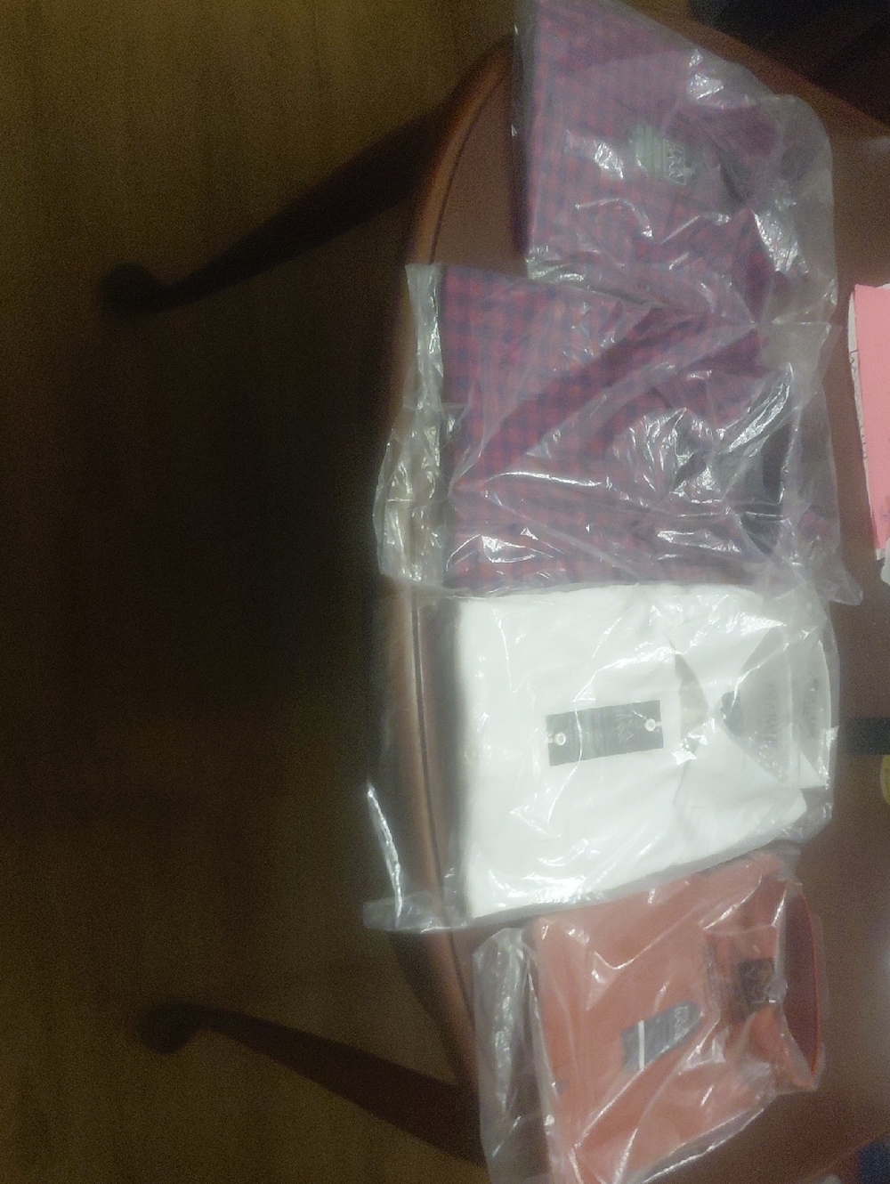 Jos.A.Bank Dress Shirts .4  Plad Traveler Sport 2 Med 2 Large.